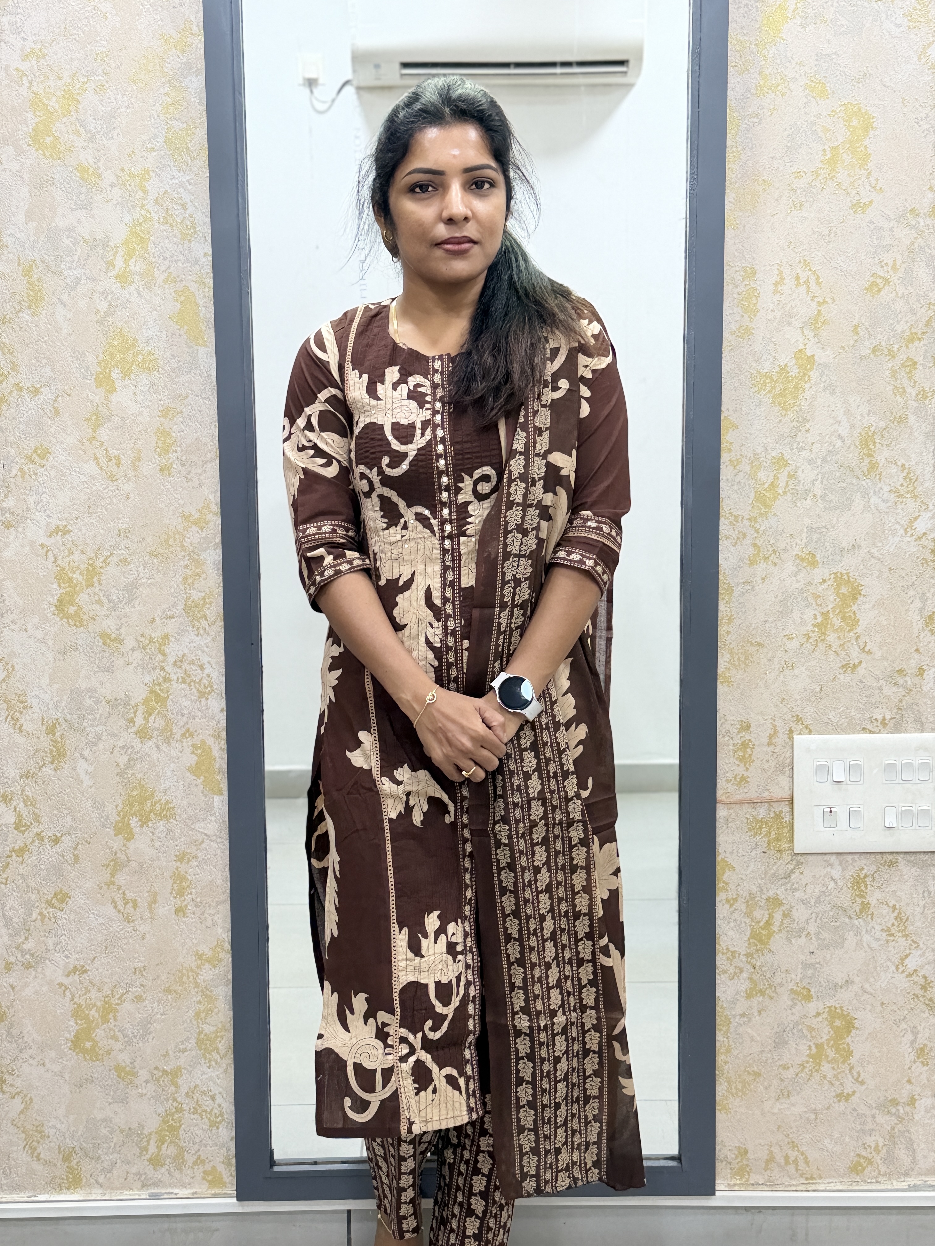 Cotton kurti set