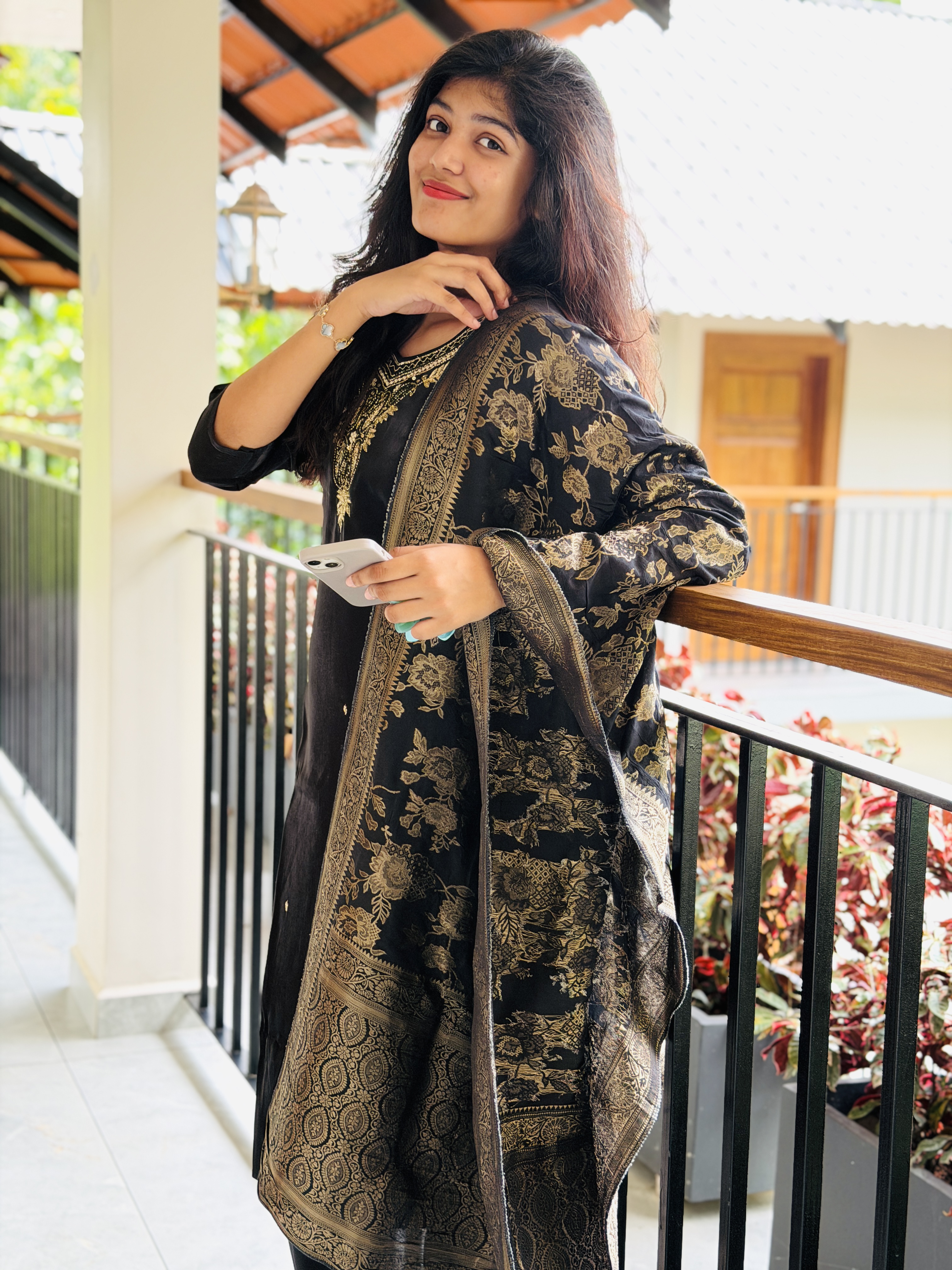 Silk kurti set