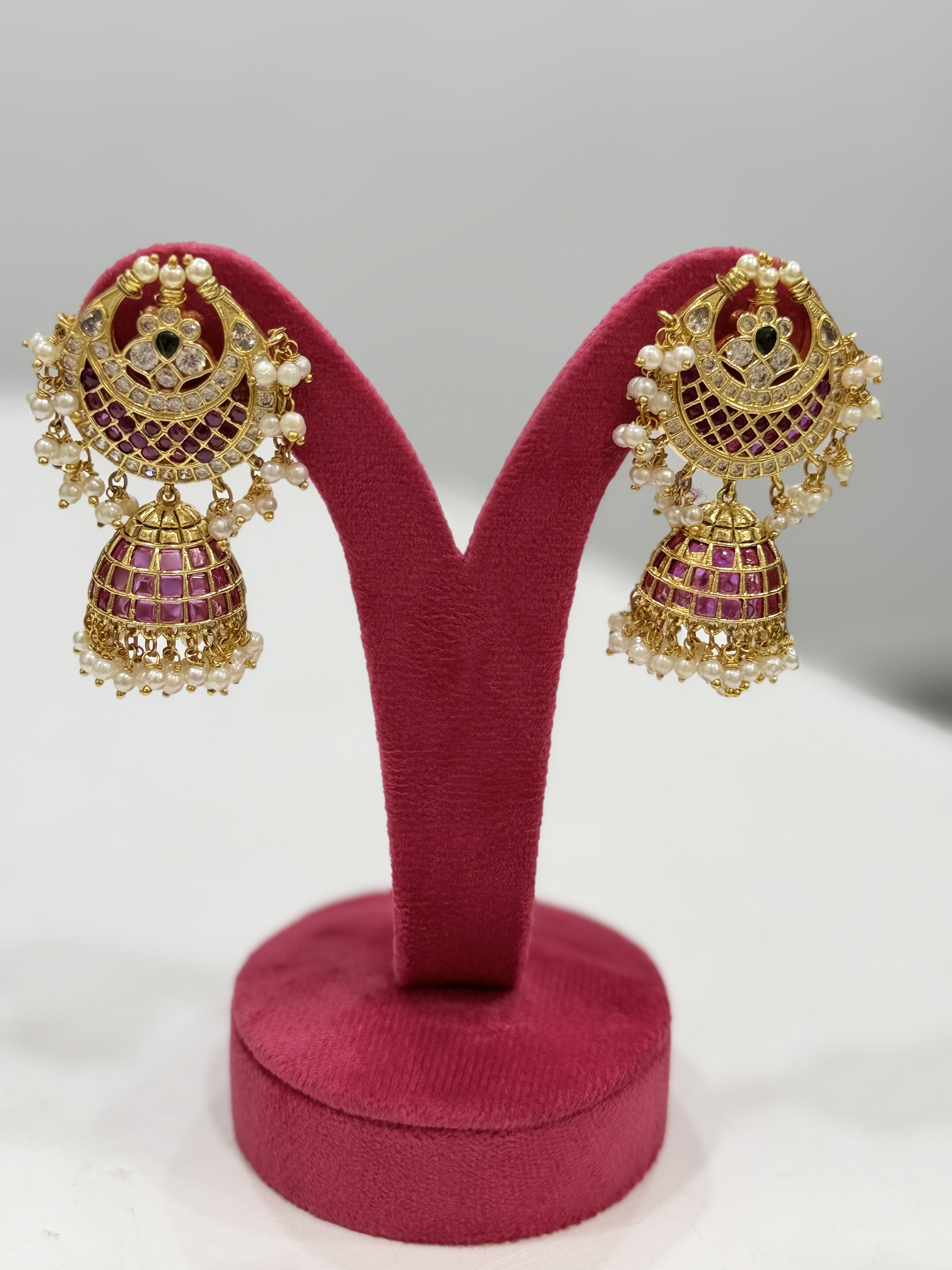 Pearl jhumka