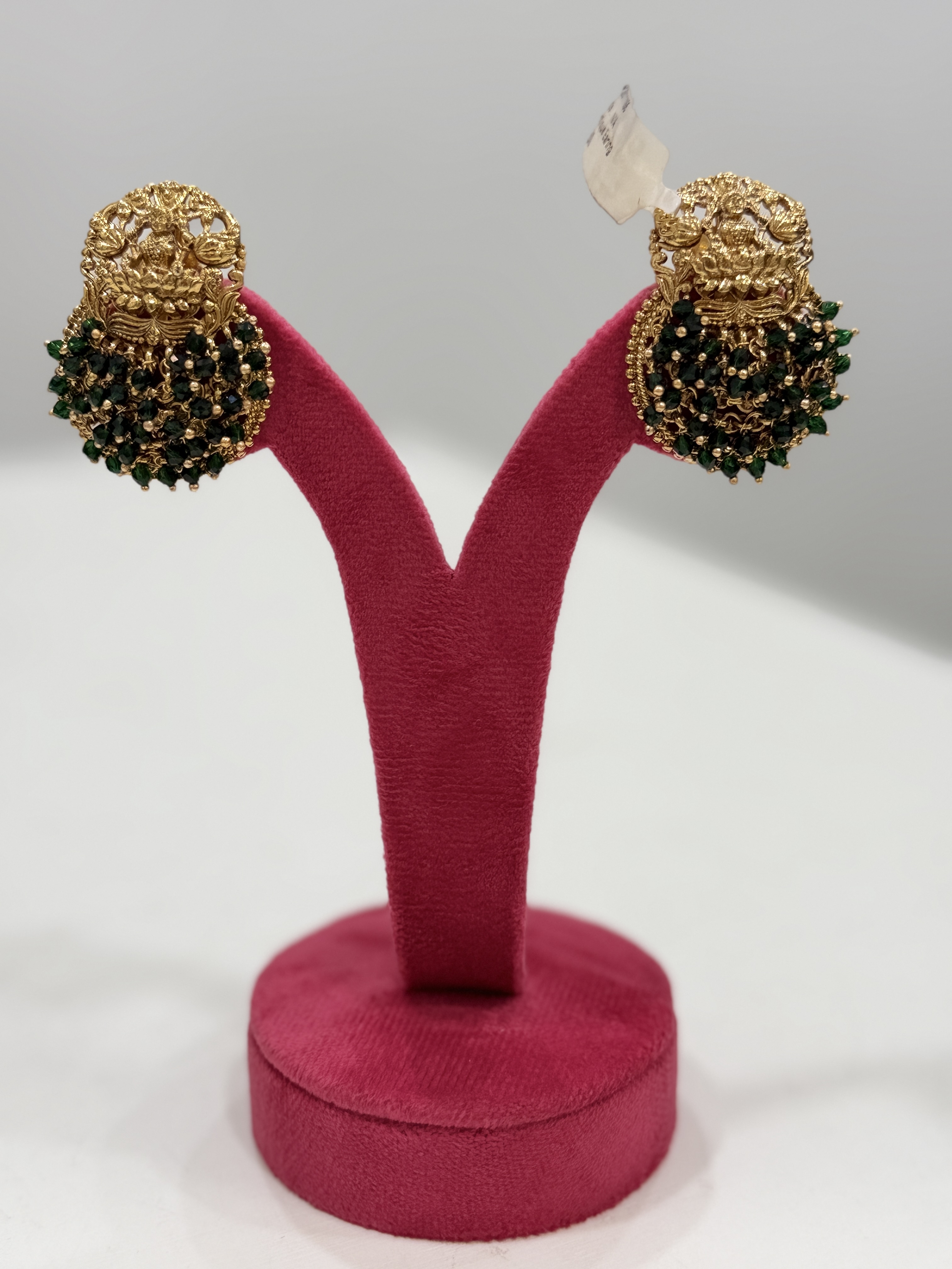 Trendy big earrings