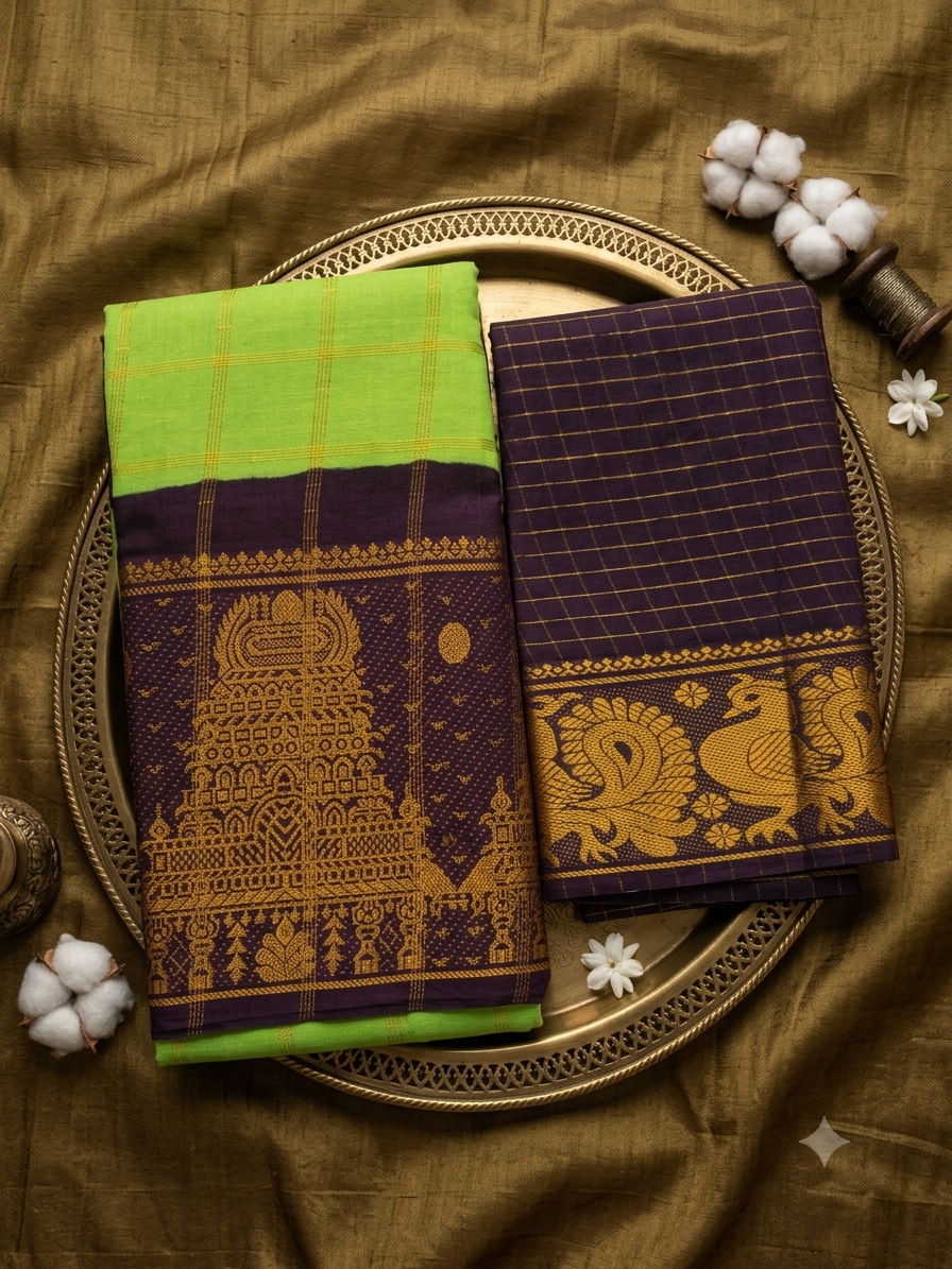 Gopuram saree