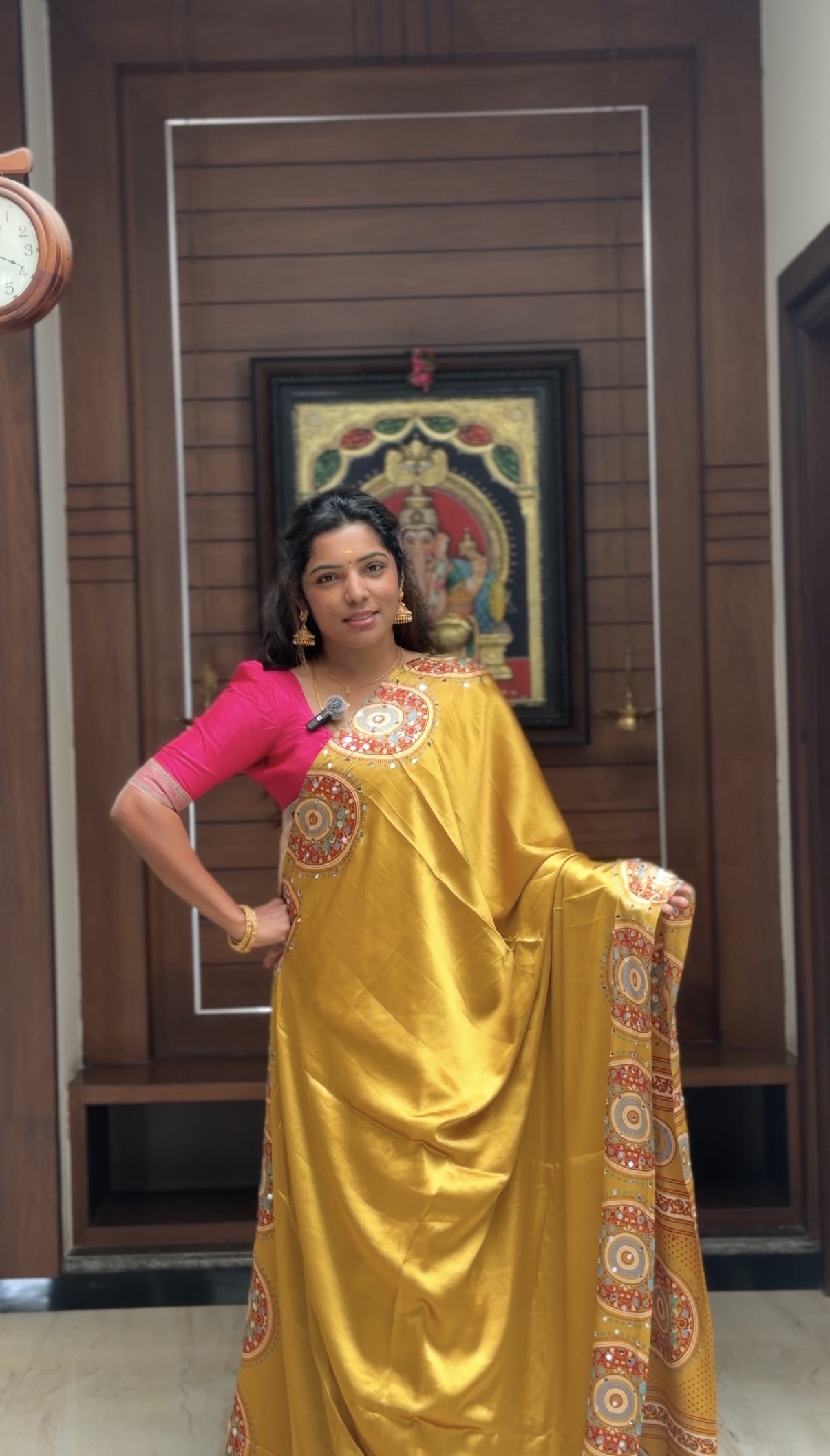Semi modal silk saree